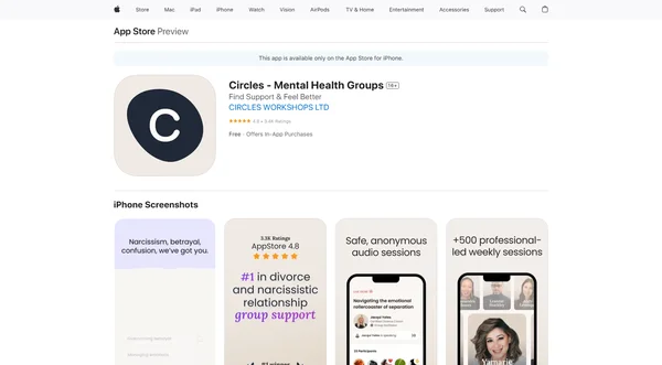 Circles - Mental Health Groups