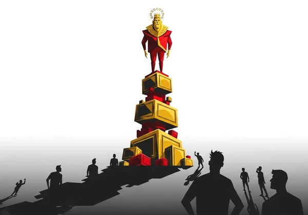 Visualizing key traits of grandiose narcissism: ego and entitlement.