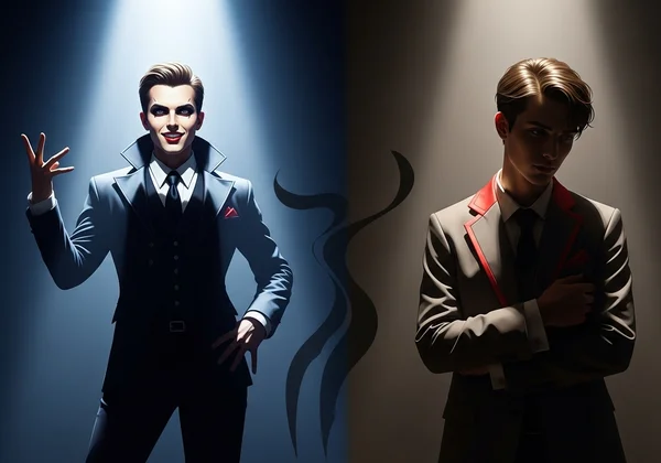 Illustrating the two main types of narcissism: grandiose and covert.